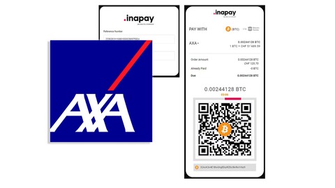 a x a permitirá que sus clientes particulares suizos puedan pagar sus facturas con bitcoin