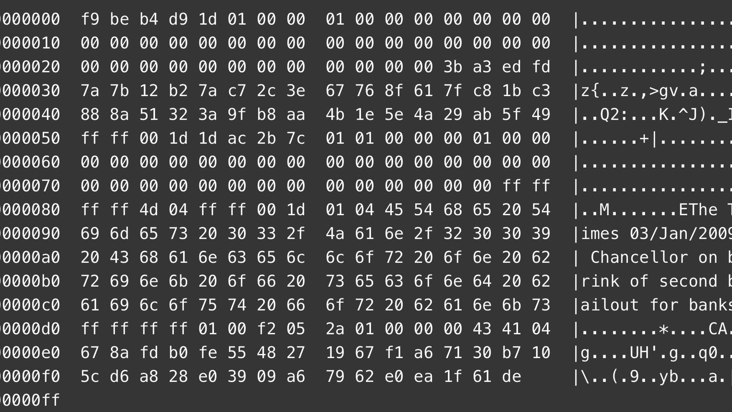 todo sobre genesis block