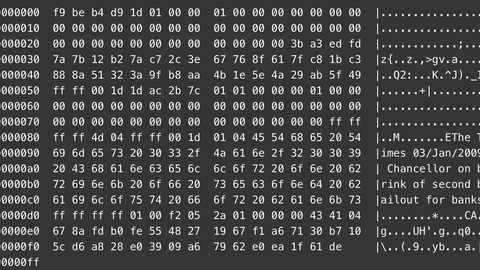todo sobre el genesis block de bitcoin