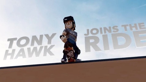 tony hawk presenta un skatepark en el metaverso de the sandbox